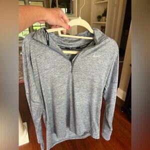 Nike running quarter zip! Size L